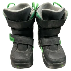 Used Burton PROGRESSION XS Boys Snowboard Boots Black Junior 02