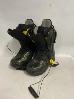 Used Burton REFLEX STEP ON JUNIOR Boys Binding Only Black S/M