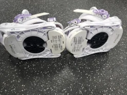 Used Burton REFLEX Womens Binding Only White MD