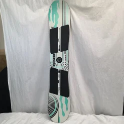 Used Burton REWIND Womens Snowboard Only Teal 152 cm