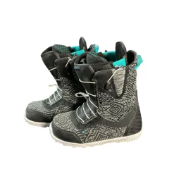 Used Burton RITUAL LTD Womens Snowboard Boots Black Senior 7.5