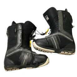 Used Burton RULER Mens Snowboard Boots Black Senior 9.5