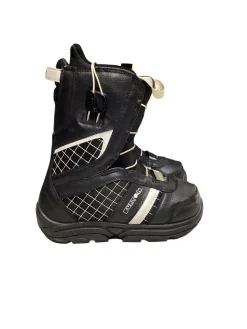 Used Burton RULER SMALLS Boys Snowboard Boots Black Junior 05