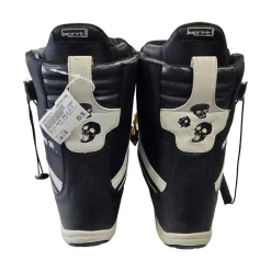 Used Burton RULER SMALLS SZ 6 Boys Snowboard Boots Black Junior 06