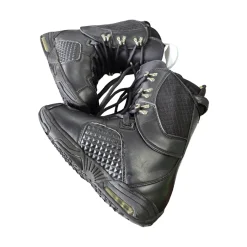 Used Burton SAPHIRE SB BOOTS Womens Snowboard Boots Black Senior 7