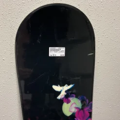 Used Burton SILENCE + SCRIBE BINDINGS Womens Board/Bindings Black 150 cm