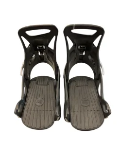 Used Burton STEP-ON Womens Binding Only Black LG