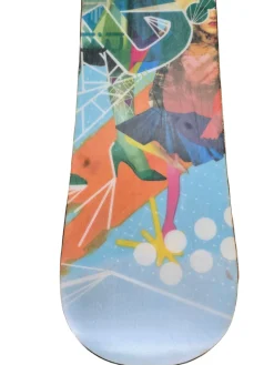 Used Burton STIGMA 144CM SNOWBOARD Womens Snowboard Only Black 144 cm