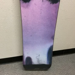 Used Burton STYLUS Womens Snowboard Only White And Purple 138 cm