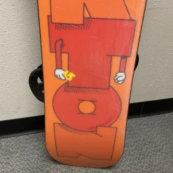 Used Burton SUPER HERO SMALLS Boys Board/Binding Orange 130 cm