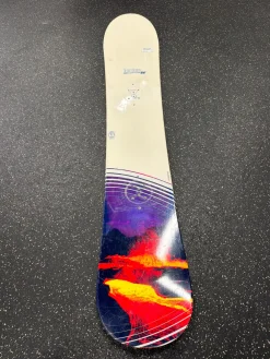 Used Burton SUPERMODEL 151 Mens Snowboard Only White 151 cm