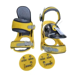 Used Burton SYNCRO BINDINGS SZLG Mens Binding Only Gold LG