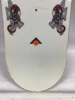Used Burton THE WHITE COLLECTION Boys Snowboard Only White 150 cm