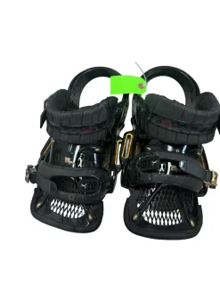 Used Burton TRIAD est Mens Snowboard Bindings Black LG