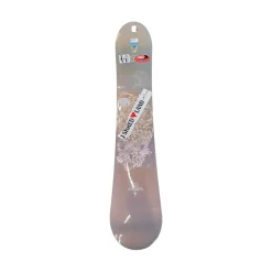 Used Burton TROOP BOARD Womens Snowboard Only Grey 151 cm
