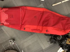 Used Burton Wheeled Snowboard Bag Red