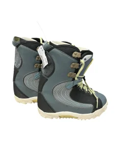 Used Burton WMNS 6 Womens Snowboard Boots Grey Senior 6
