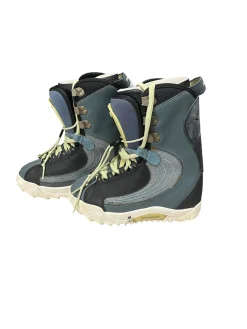 Used Burton WMNS 6 Womens Snowboard Boots Grey Senior 6