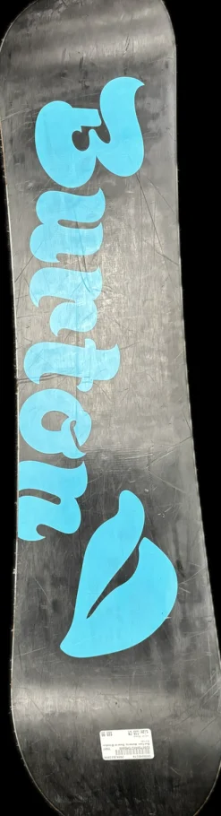 Used Burton Womens Board/Bindings Black 135 cm
