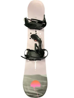Used Burton YEASAYER FLYING V Mens Board/Bindings Purple 148 cm
