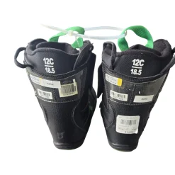 Used Burton YTH SB BOOTS Boys Snowboard Boots Black Youth 12.0