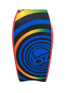 Used BZ BZ BODY BOARD 38 INCH Body Board Turquoise And Orange 38"