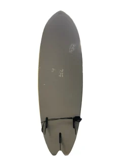 Used California Board Co 74 FISH Surfboard Yellow And Grey 6Ft 2In
