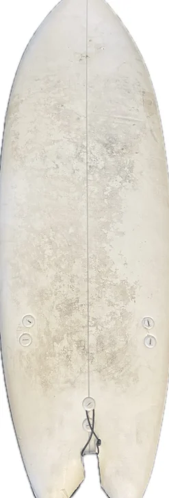 Used California Board Co SLASHER Surfboard White 5Ft 8In