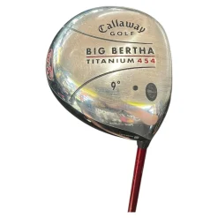 Used Callaway BIG BERTHA TITANIUM 454 Mens Driver RH 9.0 Degree