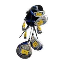 Used Callaway XJ JUNIOR 7 PIECE SET Jr Package Set LH Royal Blue 7 Piece