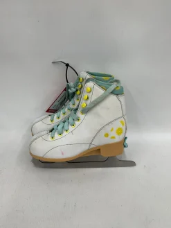 Used CANDI GRL Girls Figure Skate White Adjustable
