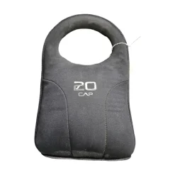 Used Cap 20 LB SAND KETTLEBELL Kettle Dumbbell (Each) Black 20 lb