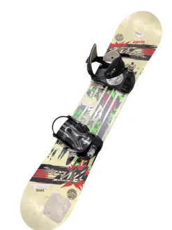 Used Capita RUCKUS Boys Snowboard/Binding Yellow 138 cm