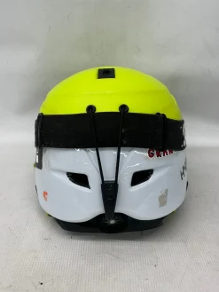 Used Carerra Snowsport Helmet Adult White And Optic Yellow L/XL