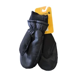 Used Carhartt WATERPROOF WINTER MITTEN Outerwear Womens Gloves Black MD