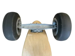 Used CARVE BOARD W/FAT TIRES Longboard Tan Long