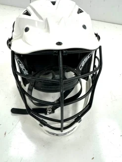 Used Cascade CPVR Lacrosse Helmet White S/M