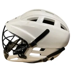 Used Cascade CS YOUTH WHITE Lacrosse Helmet White SM