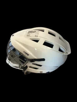 Used Cascade CS-R Lacrosse Helmet White One Size