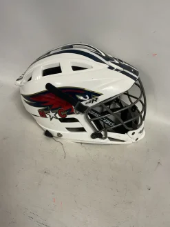 Used Cascade CS-R Lacrosse Helmet White XS/S