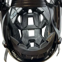 Used Cascade S ADJ W/THROAT GRD Lacrosse Helmet Black One Size