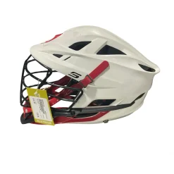 Used Cascade S HELMET Lacrosse Helmet White SM