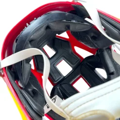 Used Cascade S Lacrosse Helmet Red One Size Fits Most