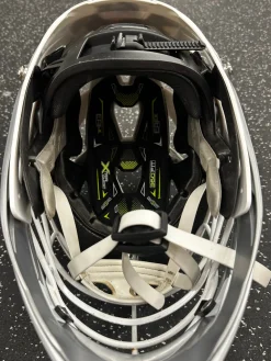Used Cascade XRS PRO Lacrosse Helmet White One Size