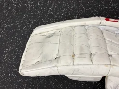 Used CCM E3.5 Goalie Leg Pads Senior White 33