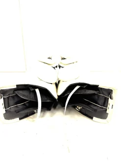 Used CCM E3.5 Goalie Leg Pads Junior White 30