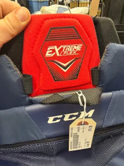 Used CCM E2.5 Junior Goalie Pant Navy Blue SM