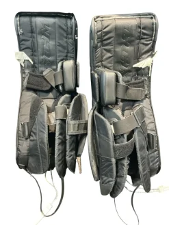 Used CCM EFLEX5.9 Goalie Leg Pads Inter Black 32