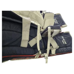 Used CCM EXTREME FLEX 3 GOALIE LEG PADS 36+2 Goalie Leg Pads Senior Navy Blue 36"