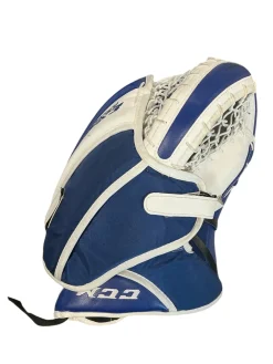 Used CCM EXTREME FLEX 500 Senior Goalie Catcher Royal Blue